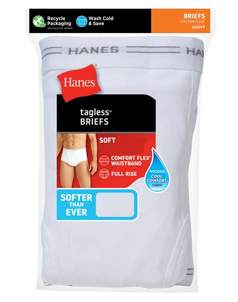 hanes underwear white